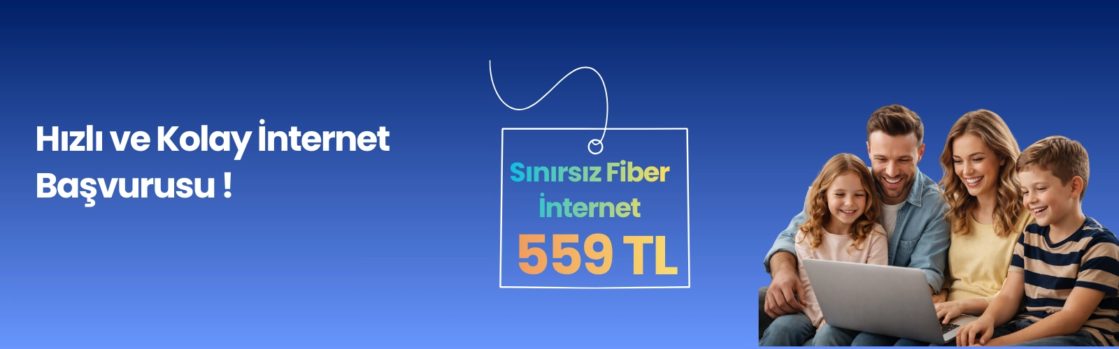Hızlı ve Kolay İnternet Başvuru